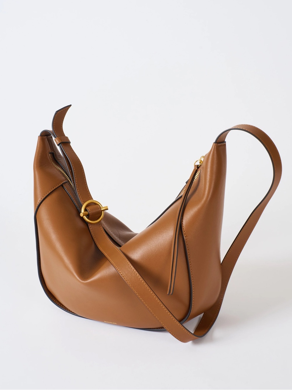 🥮 {RARE} Wandler Maggie Crossbody Messenger Bag ~ Saddle Brown